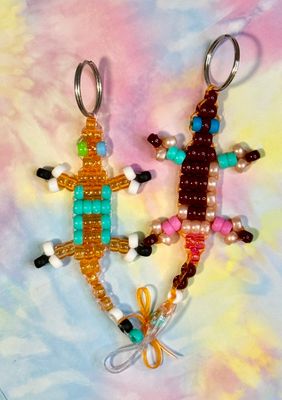 'Send-a-Smile' Lucky Lizard Duo