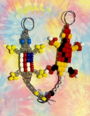 American Flag Lucky Lizard Duo