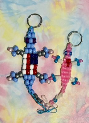 Send-a-Smile Lucky Lizard Duo