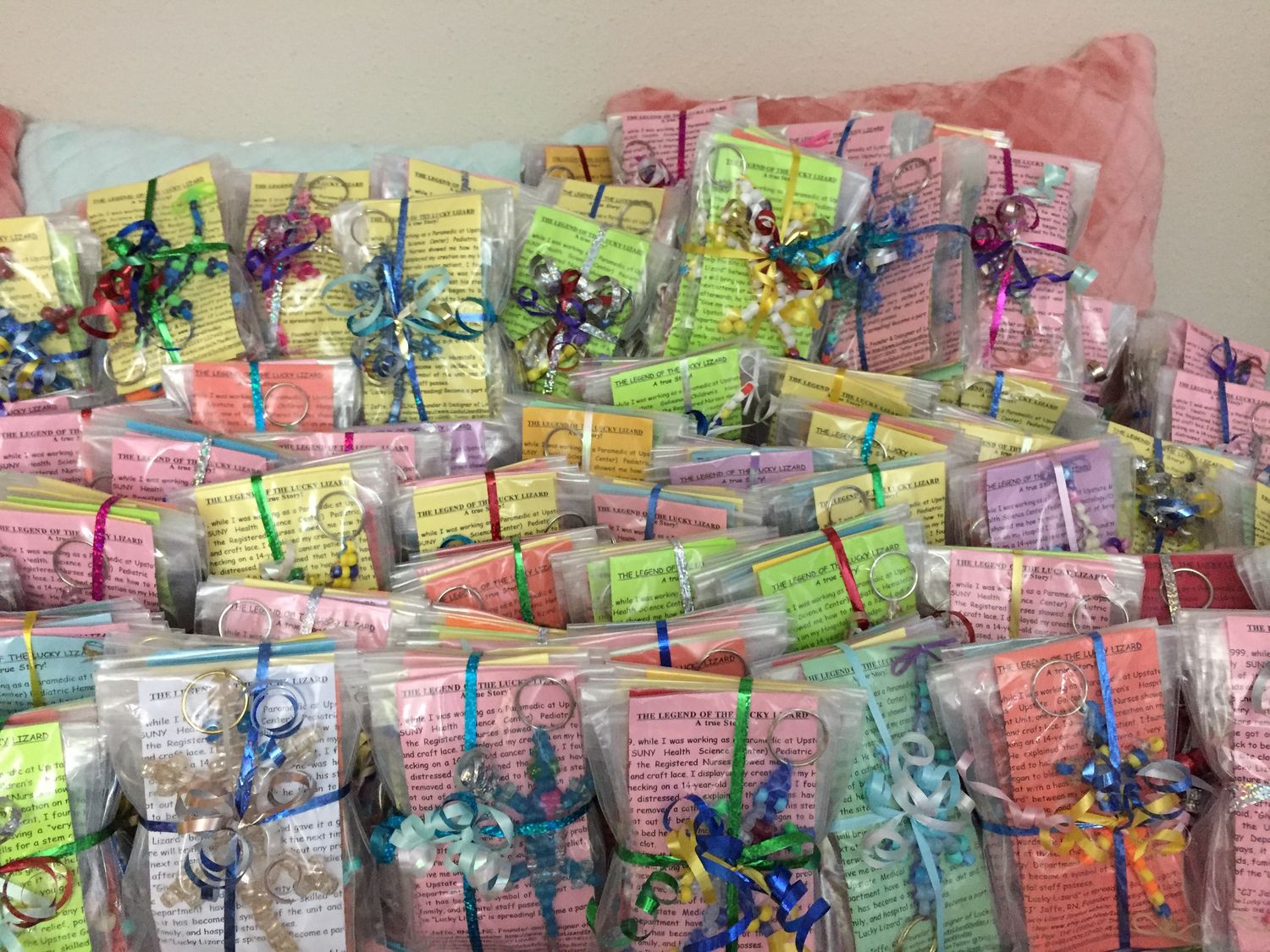 Comfort in a Hospital Room – Sponsor 5 Lucky Lizards