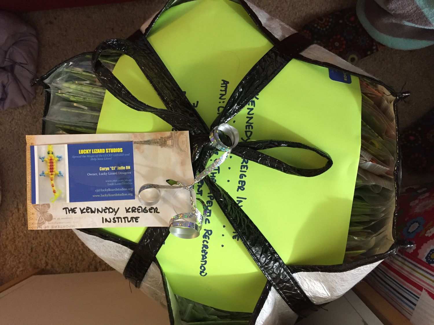 Monthly Lucky Lizard Contribution to Children's Hospitals