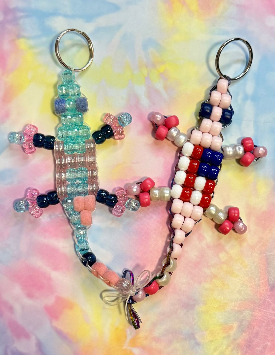 American Flag Lucky Lizard Duo