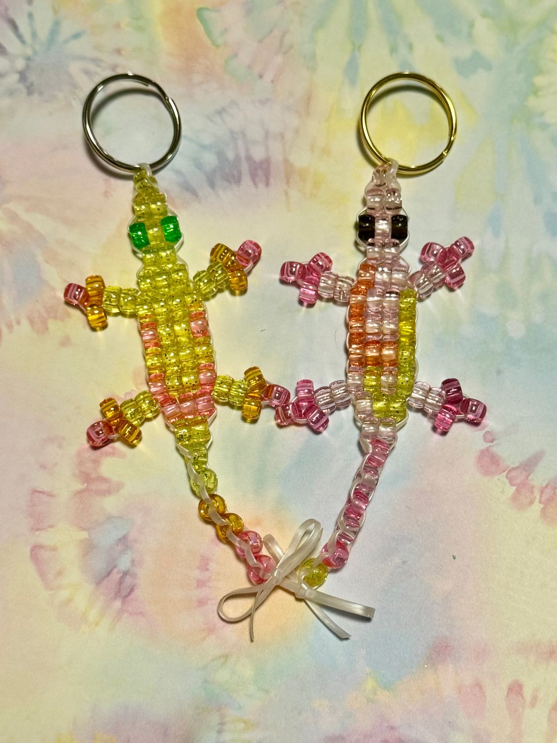 "Pink Smile" Lucky Lizard Duo