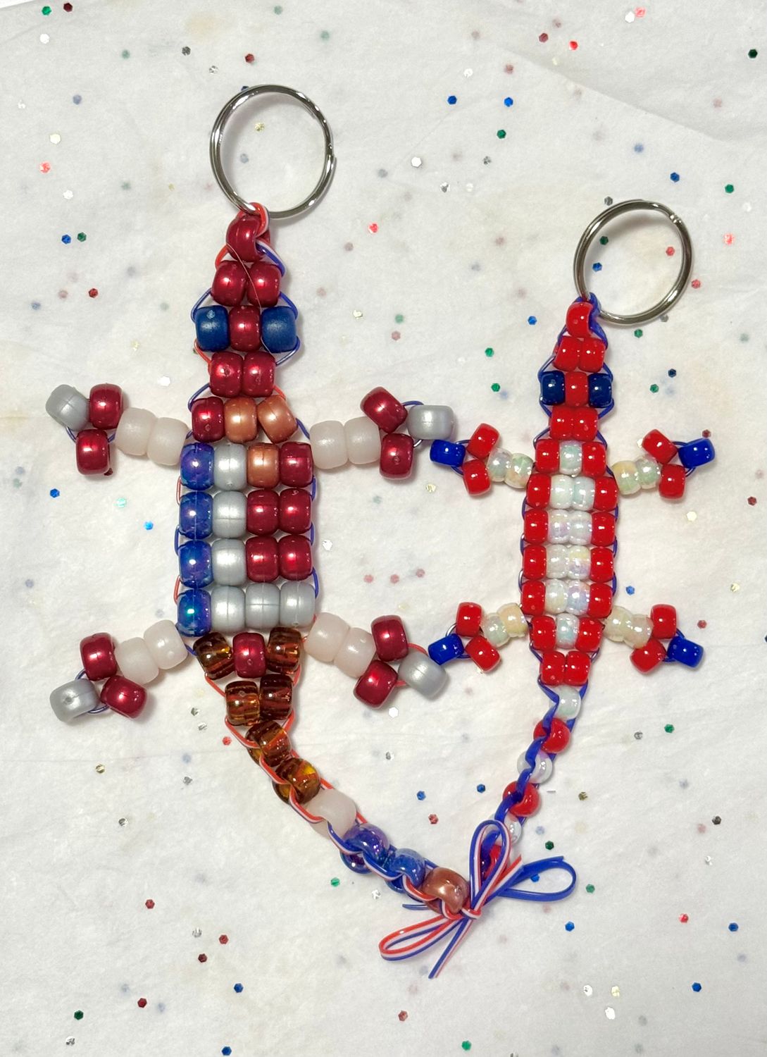 'I Love You' Lucky Lizard Duo