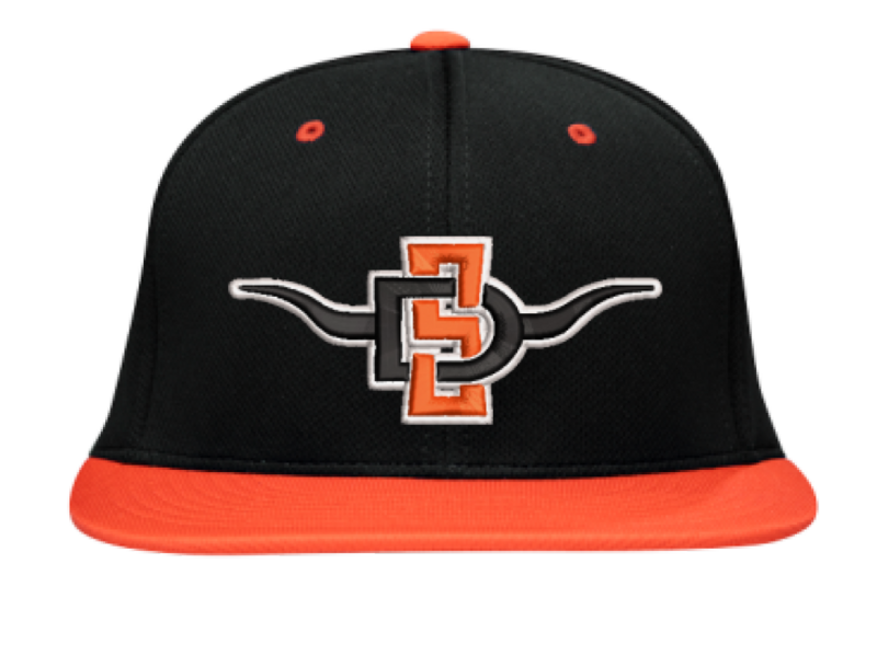 Black Hat with Orange bill