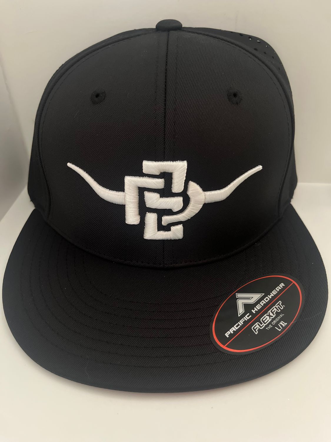 All Black with White Logo - SD Horns Logo Embroidered