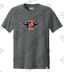 Shirt - Carhartt Carbon Heather Shirt with SD Horns Logo