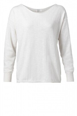 YAYA Sweater Bootneck / 1000289-214 WOOL WHITE