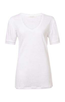 YAYA Shirt linnen/  1919211-214 BRIGHT WHITE