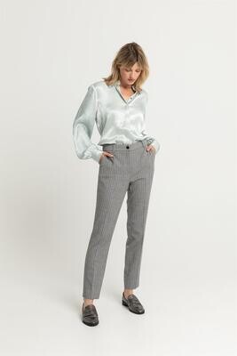 Expresso Pants Pin Stripe / 21043 Grey