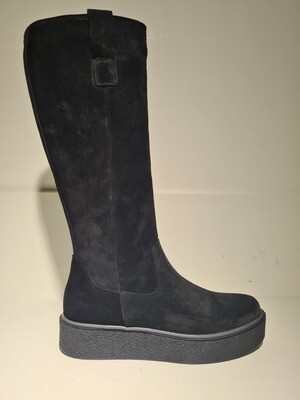 Marco Tozzi Boot high Suede / 25651 Black