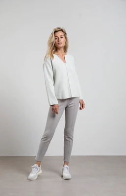 YAYA Sweater Chenille / 01-000170-301 ONYX WHITE