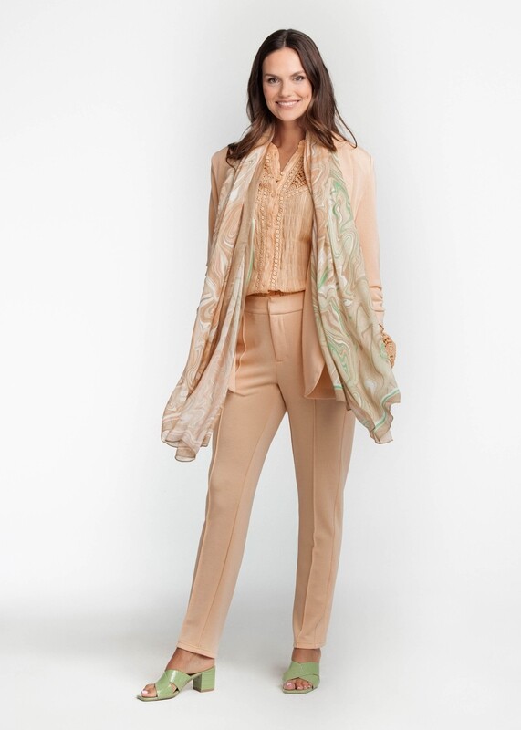 Tramontana Scarf Soft Liquids / I02-07-001 Print Neutrals