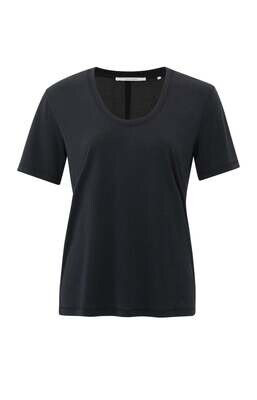 YAYA Shirt Modalmix/ 01-719023-303 BEAUTY BLACK