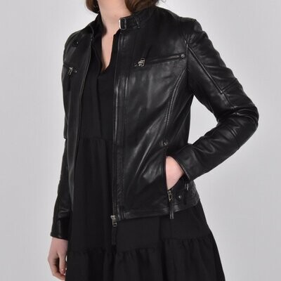 Dekkers Jacket Leather / Amber Black