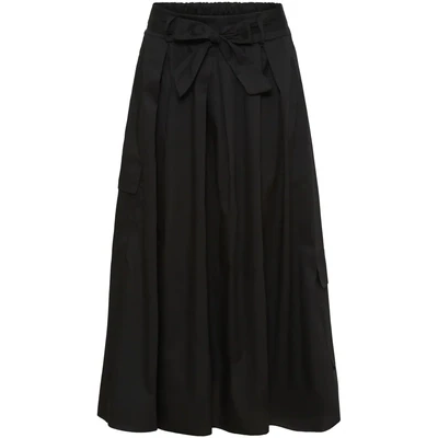 Marta du Chateau Skirt Long Utility Cotton / 7341 Black