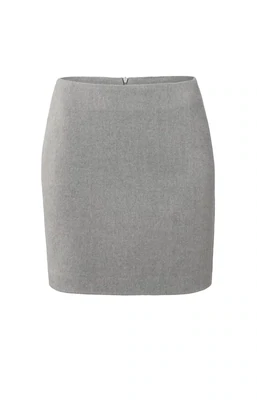 YAYA Skirt Herringbone / 01-401041-310 PALOMA GREY