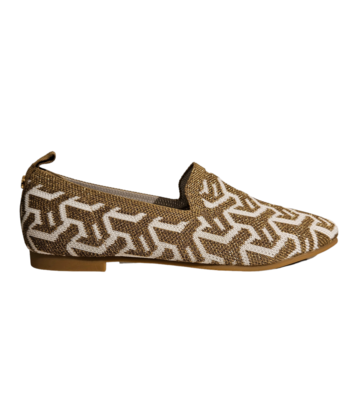 La Strada Loafer Knitted Graphic/ 1804422 Silver Gold