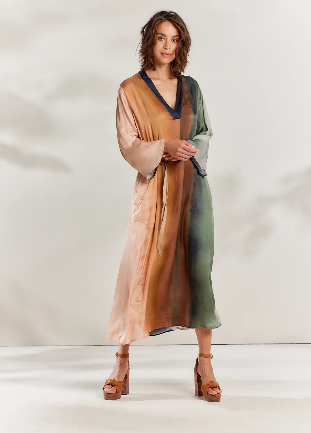 Summum Woman Dress Faded Print / 5s1551-11981 000120 Multicolour