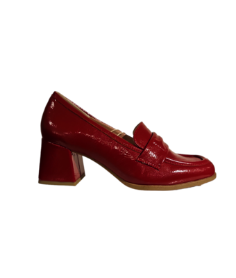 Marco Tozzi Loafer High Heel Laque/ 2-24420-42 Red