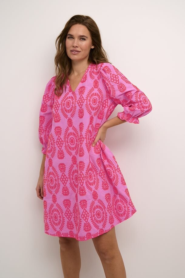 Culture DK Dress Boho Cotton / 50109438 Pink