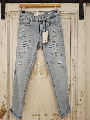 Angels Jeans Bofriend Destroyed / 350378330 Light Denim
