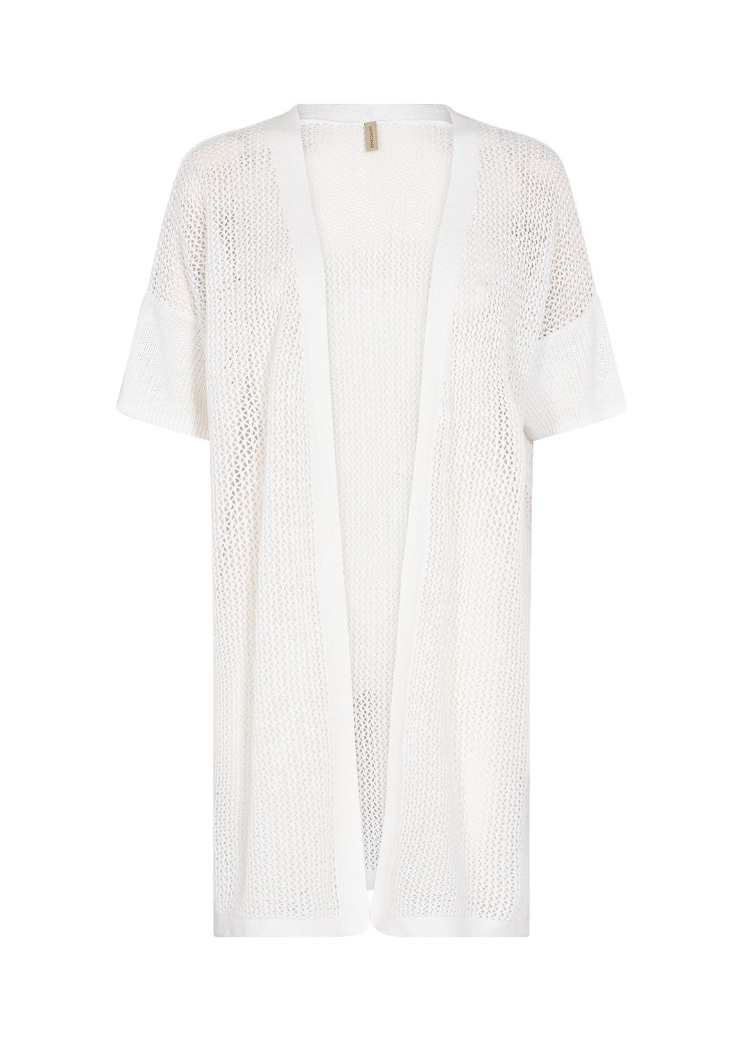 Soya Concept Cardigan Short Sleeve / 33398 1000 WHITE