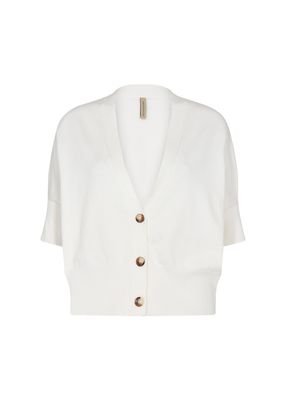 Soya Concept Cardigan Short Sleeve Viscosemix / 33280 1000 WHITE