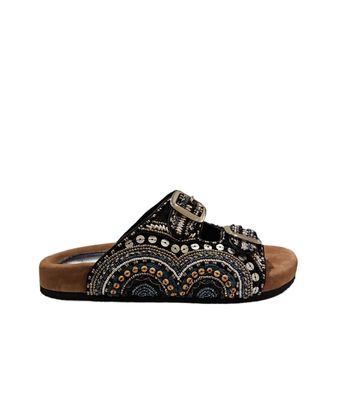 Lazamani Mule Beads/ LA75864 Black
