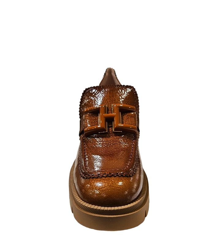 Hispanitas High Heel Laque / HI243604 Cuero Cognac