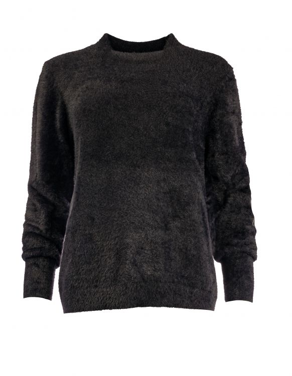 NED Pullover Fresa Furry / 24W1-U172-05 Black