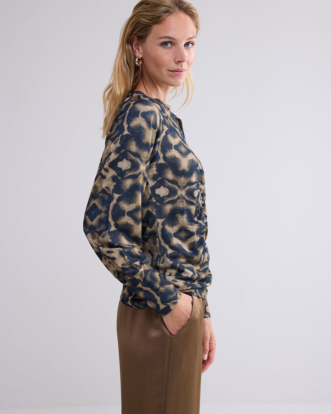 Summum Woman Top / 3s4944 Print