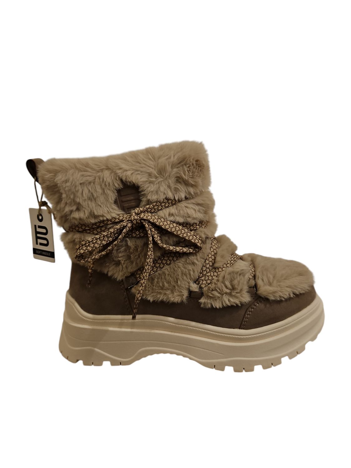 Bagatt Bootie Faux Fur / D31-AOR50-5569 Beige