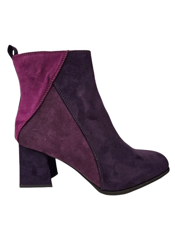 Marco Tozzi Bootie Suedine / 2-25385-43 PURPLE COMB Marco Tozzi Bootie Suedine / 2-25385-43 PURPLE COMB