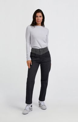 YAYA Jeans Two Tone / 01-311065-409 DARK GREY DENIM