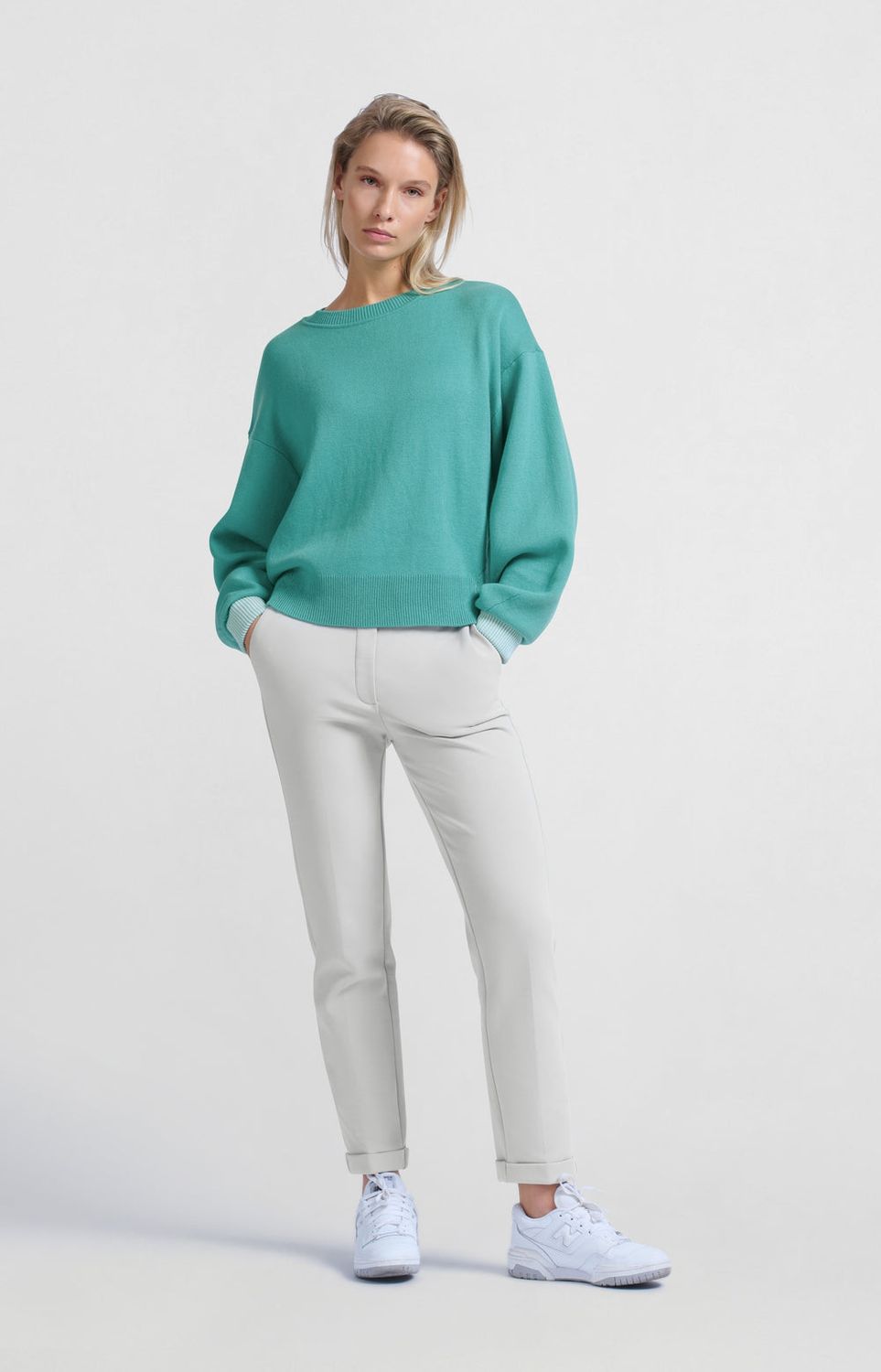 YAYA Pants Scuba /01-309168-501 HARBOR MIST GREY