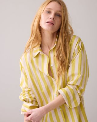 Summum Woman Blouse Stripe / 2s3260-12164 Mimosa yellow