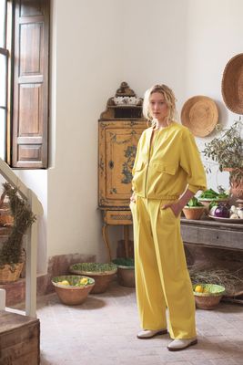 Summum Woman Jacket Bomber / 1s1235-12155 Mimosa Yellow