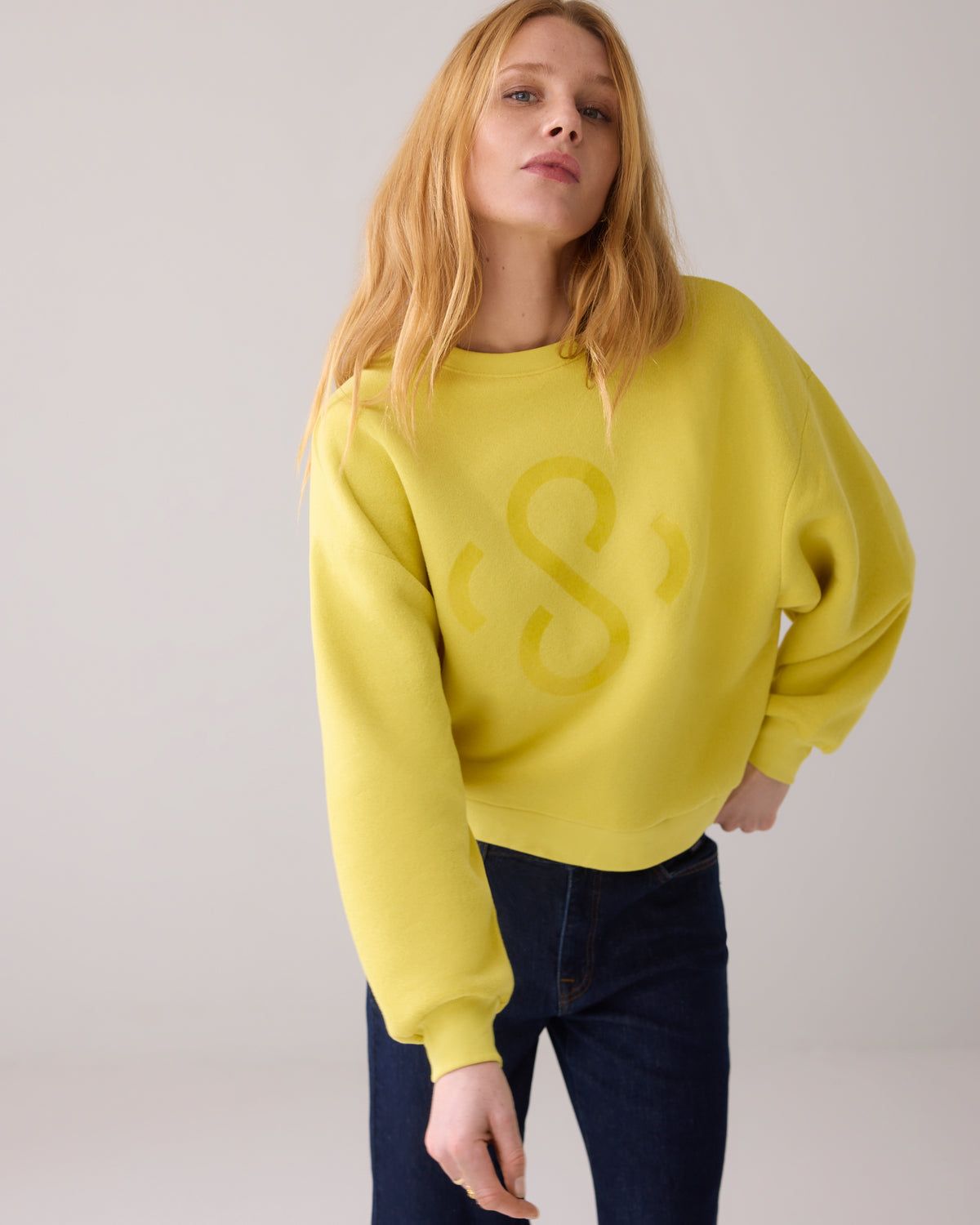 Summum Woman Sweater/ 3s5067-30413 Mimosa yellow
