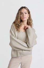 YAYA Sweater Boxy / 01-000430-501 PUMICE STONE BEIGE
