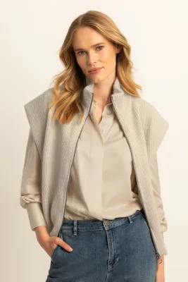Expresso Blouse / EX25-14005 Oat