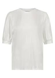 Tramontana Shirt Coated Puff Sleeve / D05-15-401 Off White