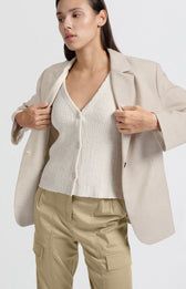 YAYA Blazer/ 01-501064-502 SAFARI MELANGE