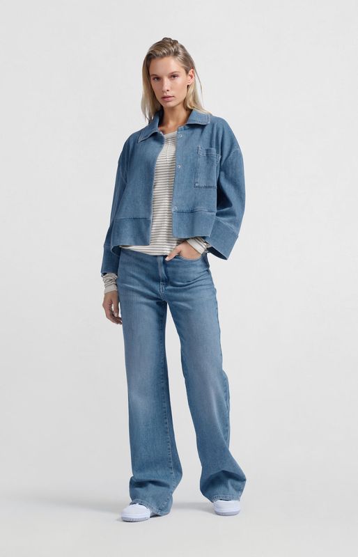 YAYA Jeans Wide Leg L32 / 01-311095-502 BLUE DENIM
