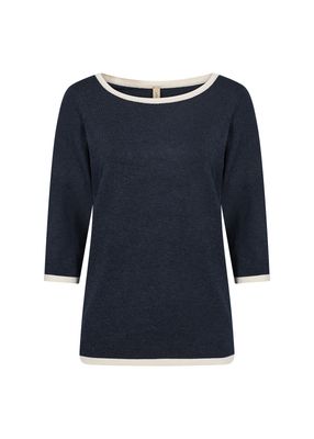 Soya Concept Top / 33618 96910C NAVY MELANGE COMBI