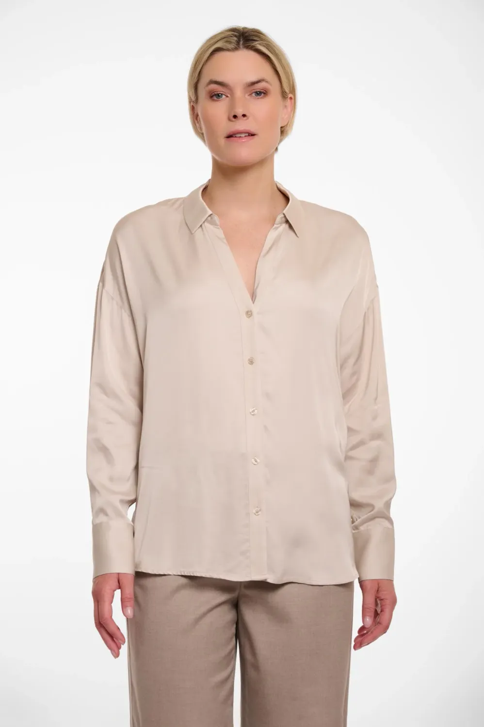 Rino &amp; Pelle Blouse Viscosemix /Turin.7002521 birch