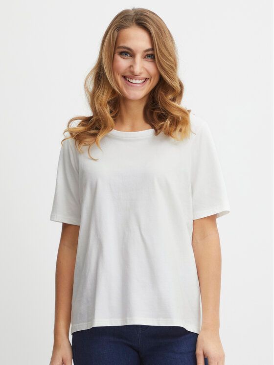 Fransa Tee / 20611861 Blanc de Blanc