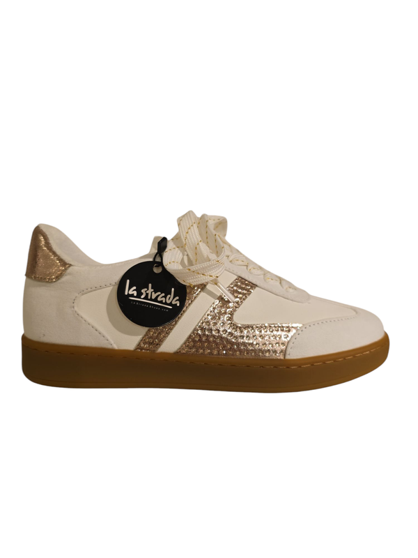 La Strada Sneaker Rhinestone / 2303446 White Gold