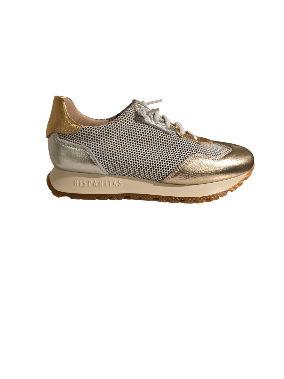 Hispanitas Sneaker Mesh / CHV253869 Gold Silver White