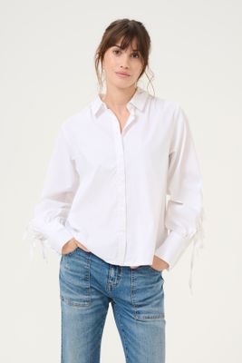 Culture DK Blouse Sleeve Cut Outs /50111671 Spring Gardenia